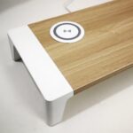 Alzador Monitor iMac Escritorio con cargador inalámbrico Qi - Imagen 6