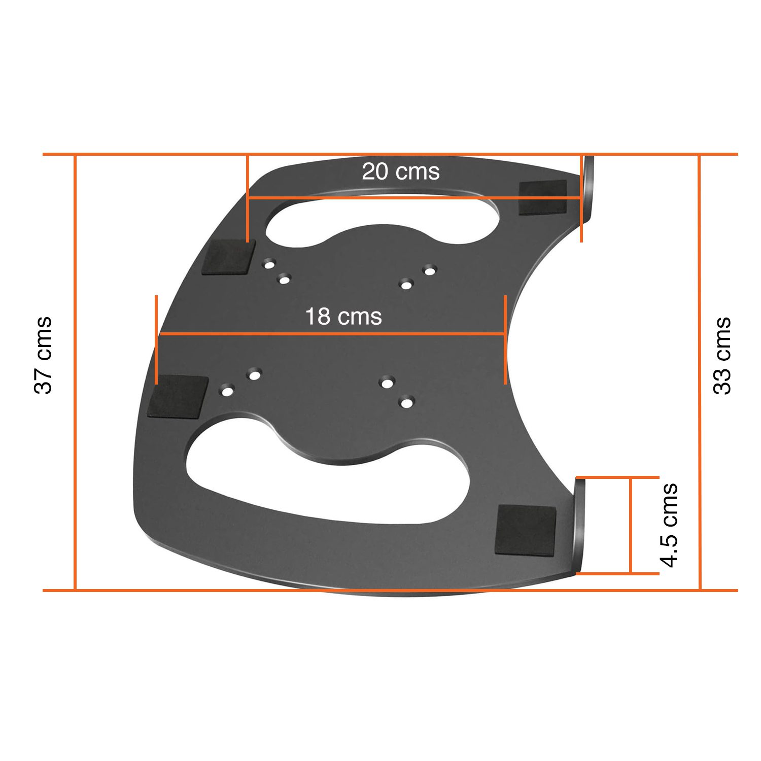 Bandeja Vesa Notebook o teclado soporte monitor - Imagen 6