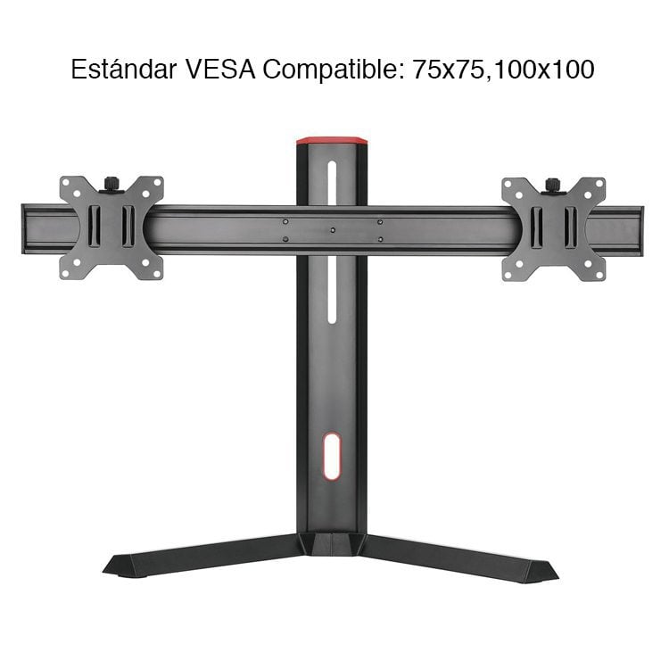 Soporte Doble Monitor de escritorio "17 a 27" - Imagen 2