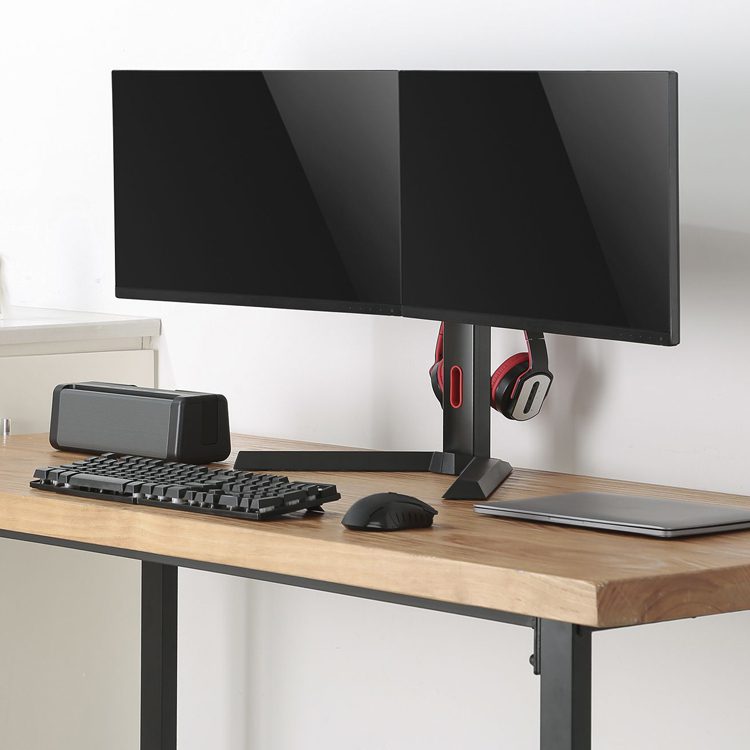 Soporte Doble Monitor de escritorio "17 a 27" - Imagen 6