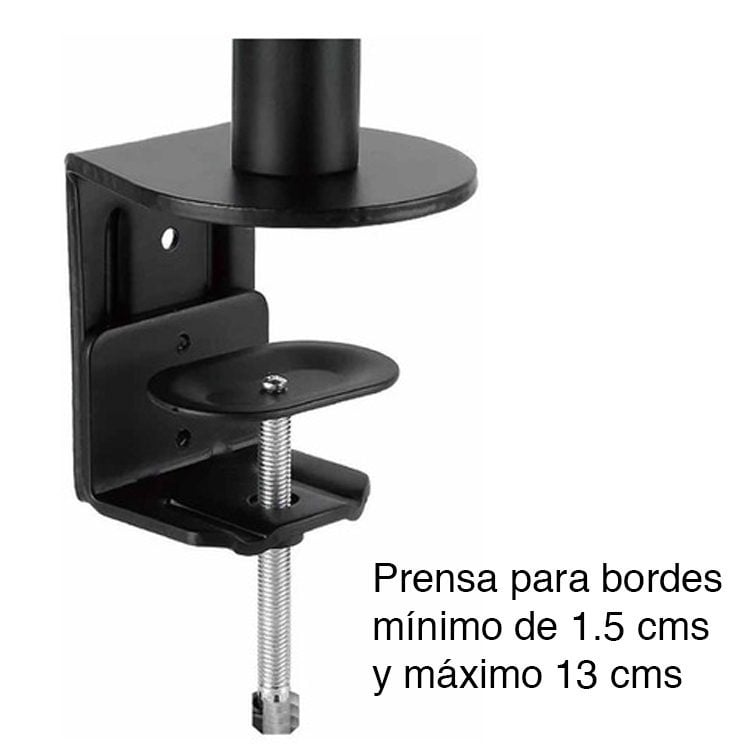 Soporte Monitor brazo para escritorio 13" a 27" HW-701 - Imagen 4
