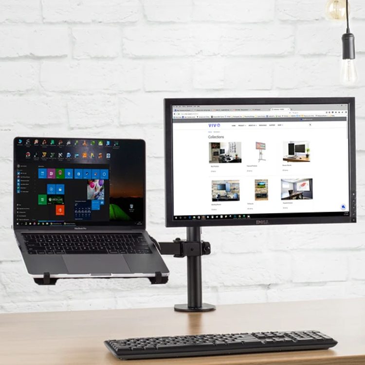 Soporte Monitor y Notebook brazo escritorio B49 - Imagen 5