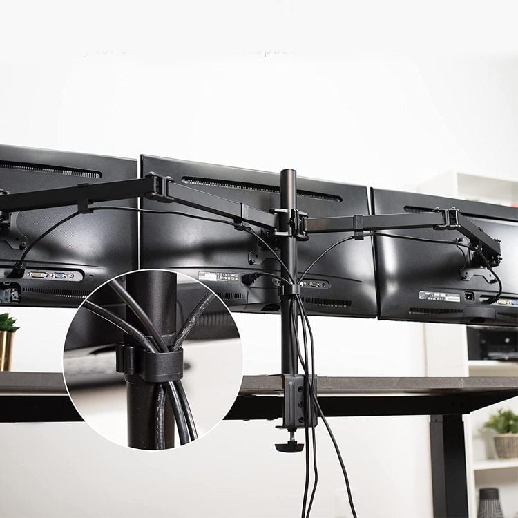 Soporte monitor triple alineacion horizontal - Imagen 5