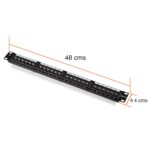 Patch Panel cat 6 de 24 puertos Ulink - Imagen 2