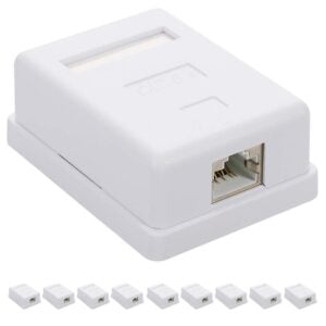 Rosetas cat 6 con módulo x 10 unidades