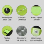 Esterilizador rayos UV UVC Plegable 20 cms - Imagen 3