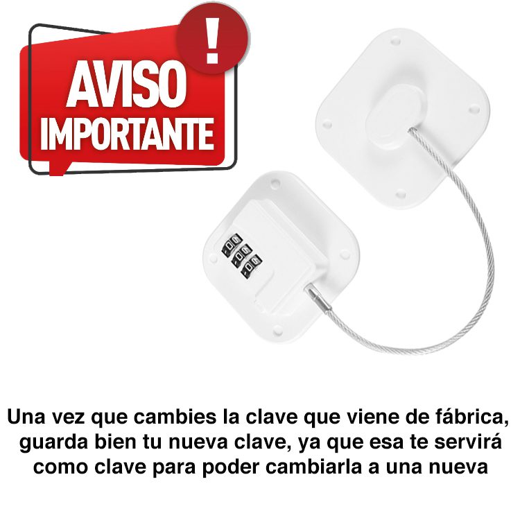 Candado para refrigerador ventana electrodomésticos clave - Imagen 6