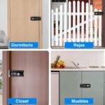 Pestillo con clave puerta picaporte muebles - Imagen 4