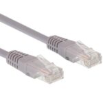 Cable de red 25 metros cat 5e Rj45 Lan Gris
