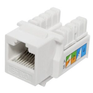 Módulo Jack Rj45 Cat 5e para cable de red UTP